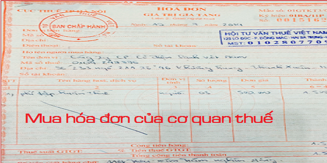 Hướng dẫn thủ tục mua hóa đơn lần đầu tại Nghệ An